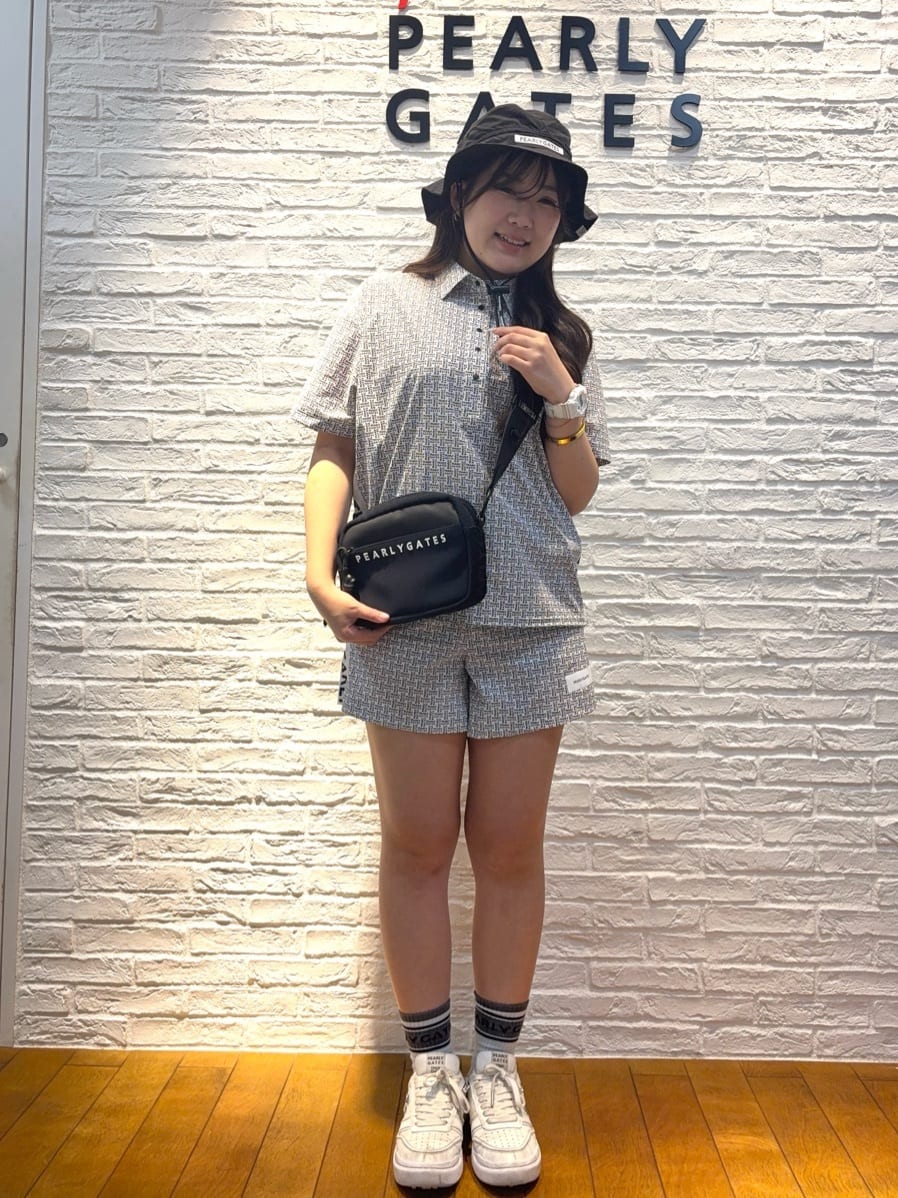 PEARLY GATES | メッシュ×ラバーショルダーバッグ (UNISEX) | Rakuten