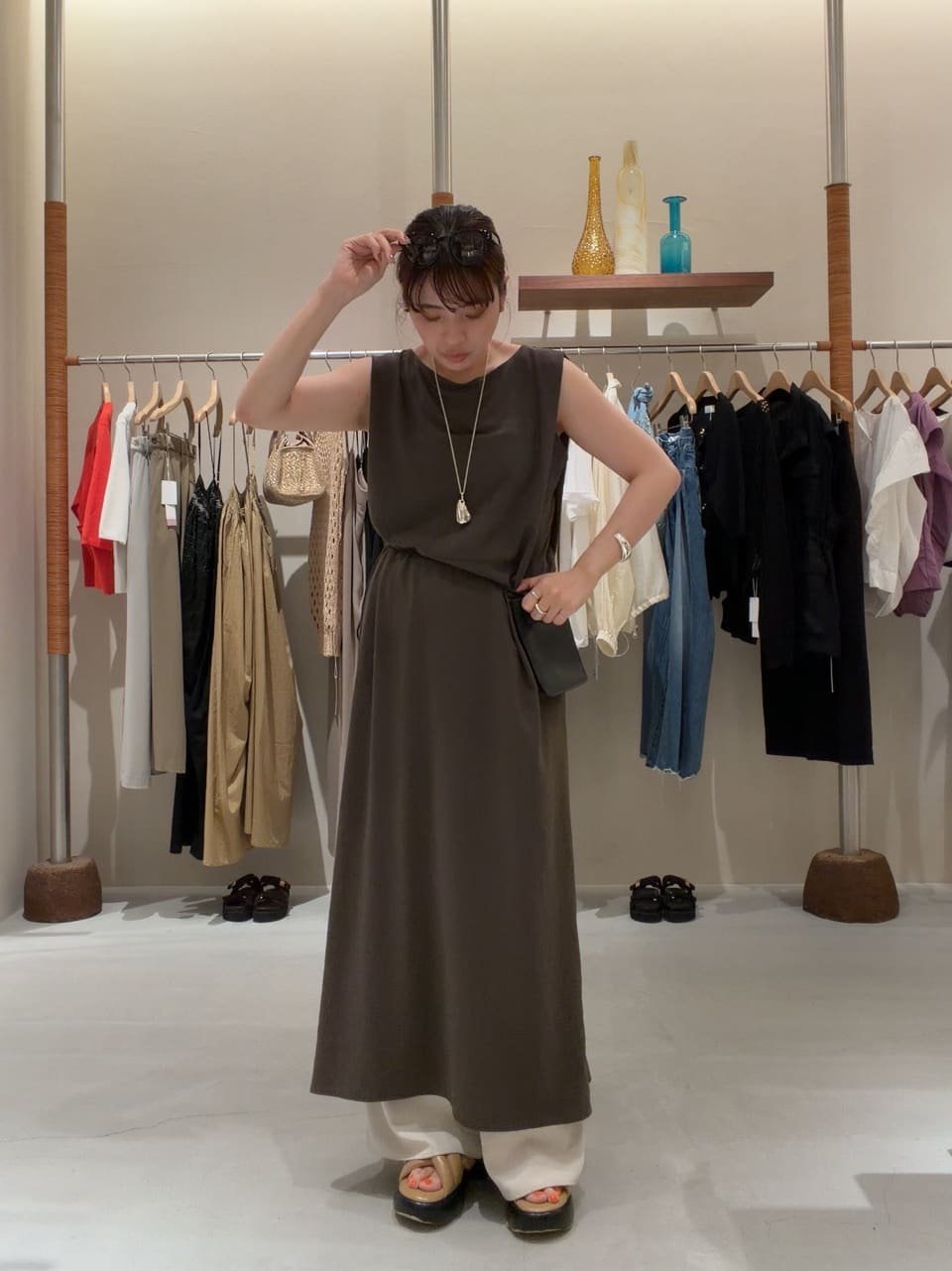 GALLARDAGALANTEの<GLOW 7月号掲載アイテム>マルチWAYワンピースを使ったコーディネートを紹介します。｜Rakuten Fashion(楽天ファッション／旧楽天ブランドアベニュー)7230869