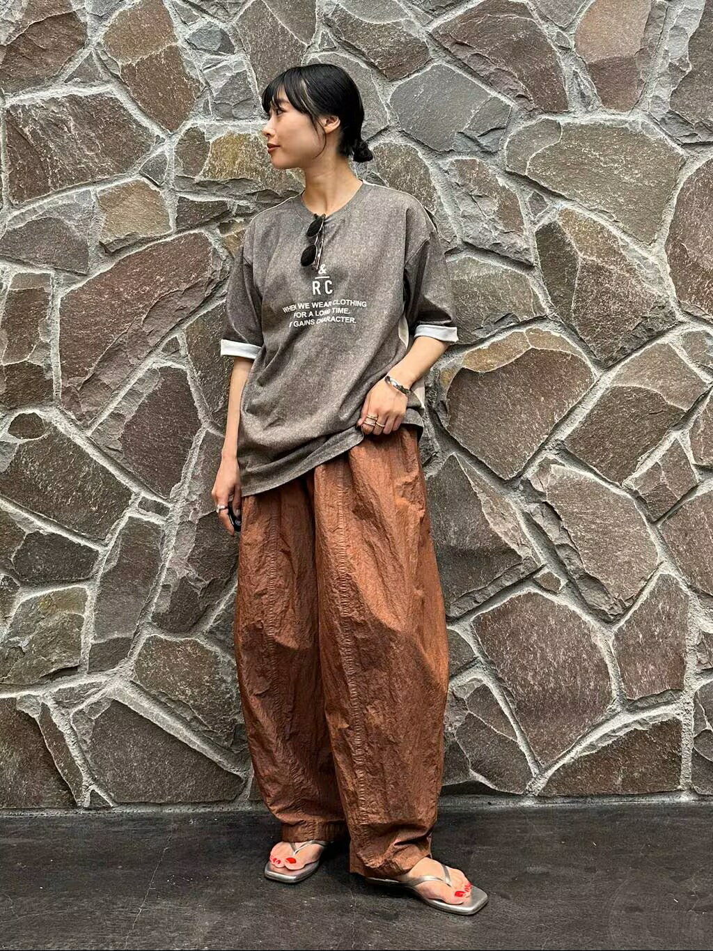 Curensology | サルファーダイドロストパンツ | Rakuten Fashion(楽天