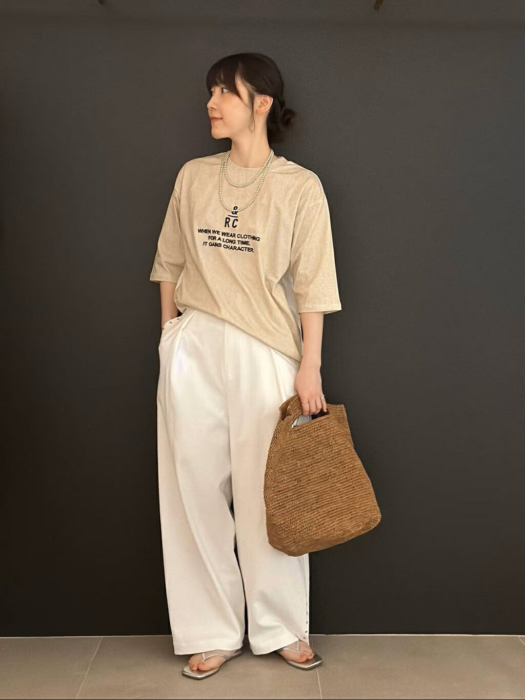 Curensology | 【UNIVERSAL OVERALL】別注シアーロングスリーブTシャツ