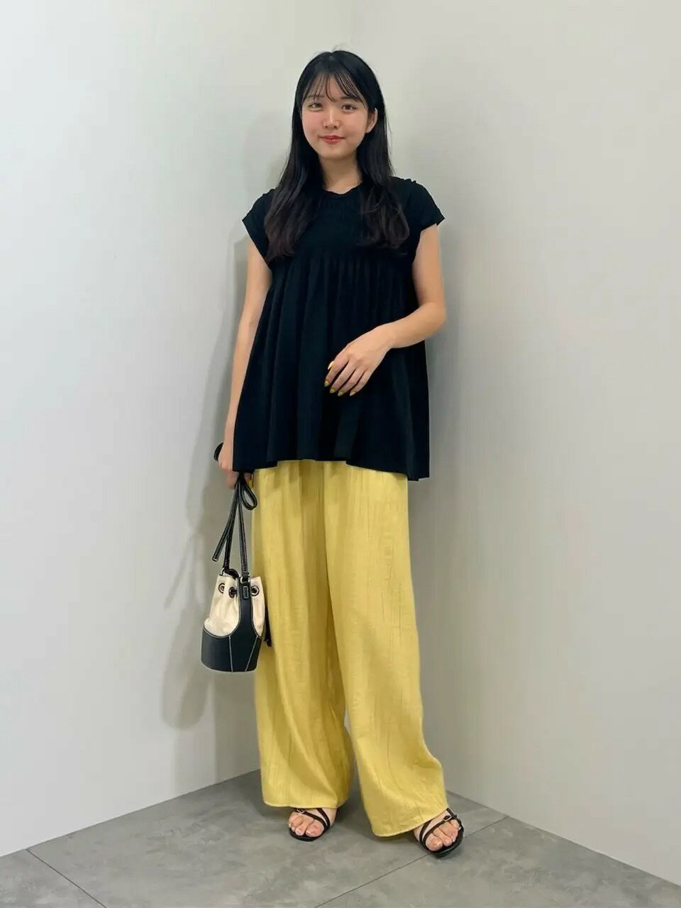 AMERICAN HOLICの【WEB限定】接触冷感ワッシャーイージーパンツを使ったコーディネートを紹介します。｜Rakuten Fashion(楽天ファッション／旧楽天ブランドアベニュー)7232019