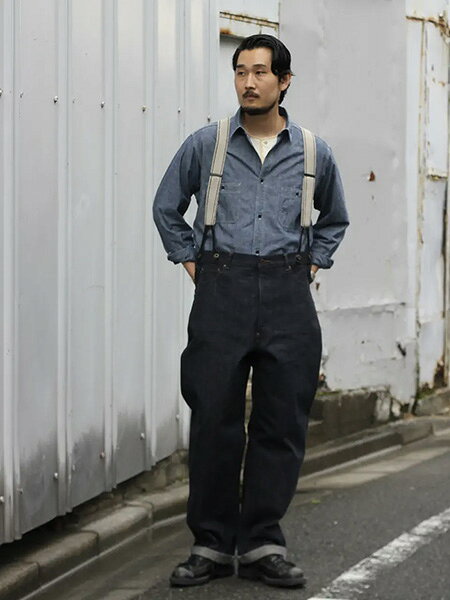 50s Nigel Cabourn ブラックスミスヘンリーネックシャツ 50(L) cabourn