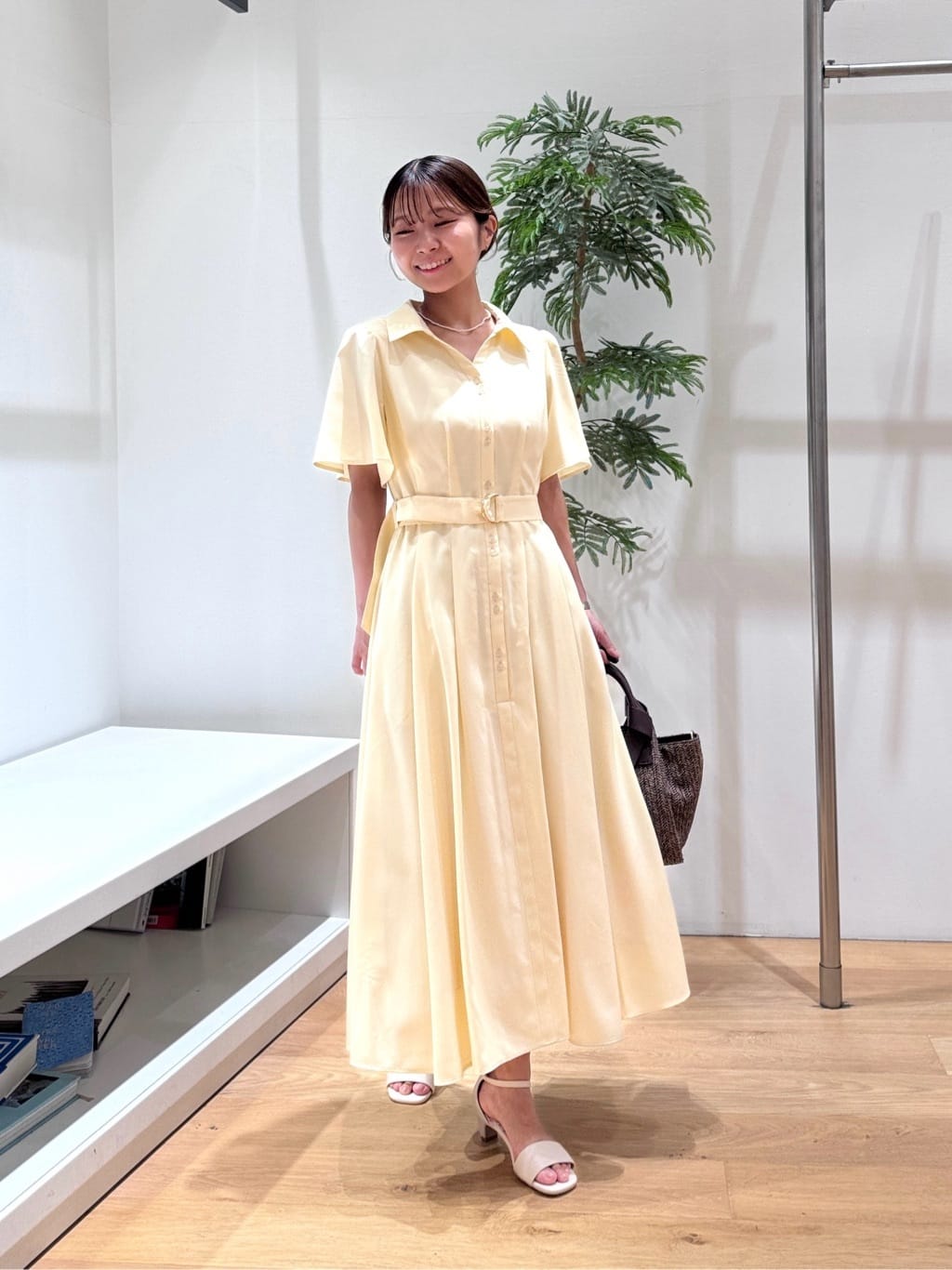 ＜sweet掲載＞＜ちょうど、いい服＞“初めまして”がうまくいく好印象ワンピース NATURAL BEAUTY BASIC | <ちょうど,いい服>