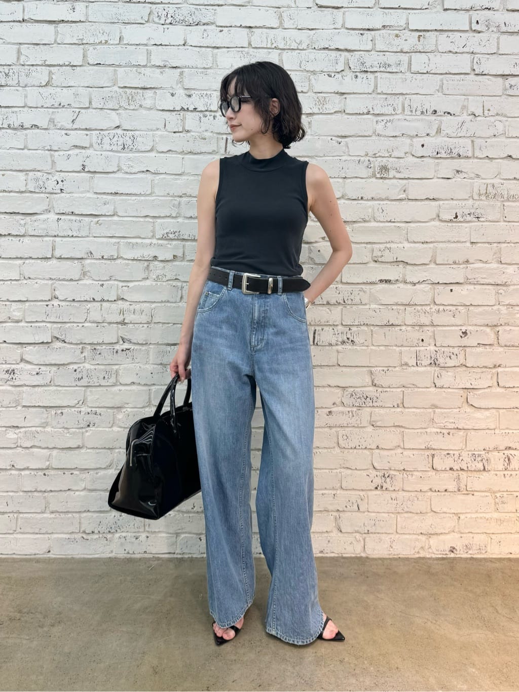 Whim Gazette | 【Hoaw.】Wステッチワイドベルト | Rakuten Fashion