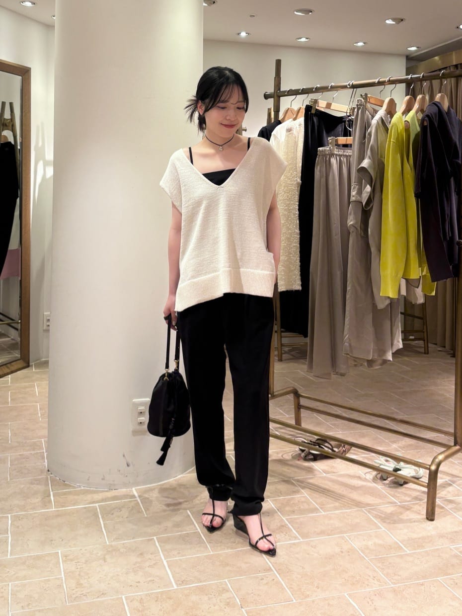 GALLARDAGALANTEのライトジャージーテーパードパンツを使ったコーディネートを紹介します。｜Rakuten Fashion(楽天ファッション／旧楽天ブランドアベニュー)7233245