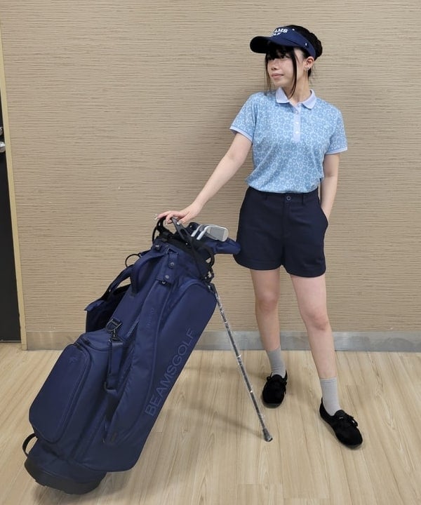 BEAMS GOLF | NSG-NYLON OX スタンド キャディバッグ ネイビー