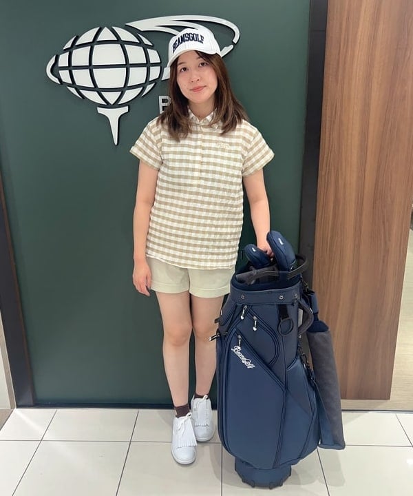 BEAMS GOLF | PURPLE LABEL / ビッグギンガムチェック ハーフ
