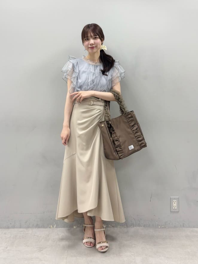 natural couture | <mizukoto>ドレープデザインマーメイドスカート