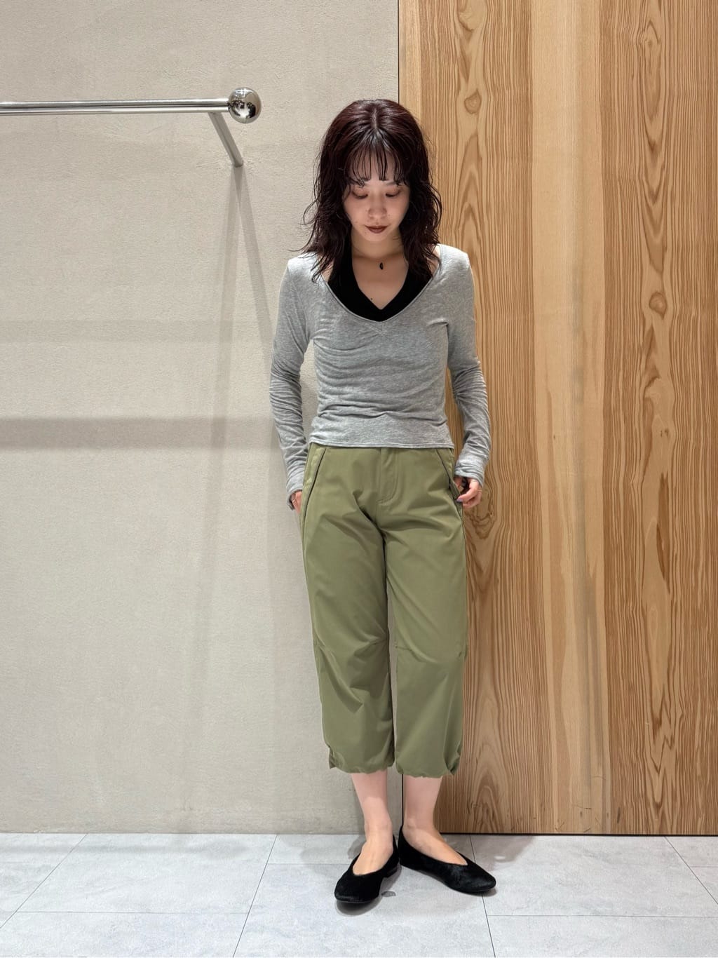 ＜ATTISESSION＞フィールド クロップド パンツ ATTISESSION＞フィールド クロップド パンツ