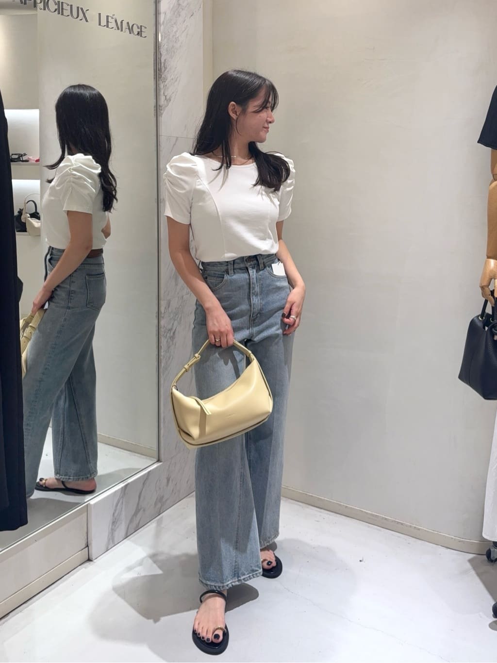 CAPRICIEUX LE'MAGE | ギャザーパフT | Rakuten Fashion(楽天