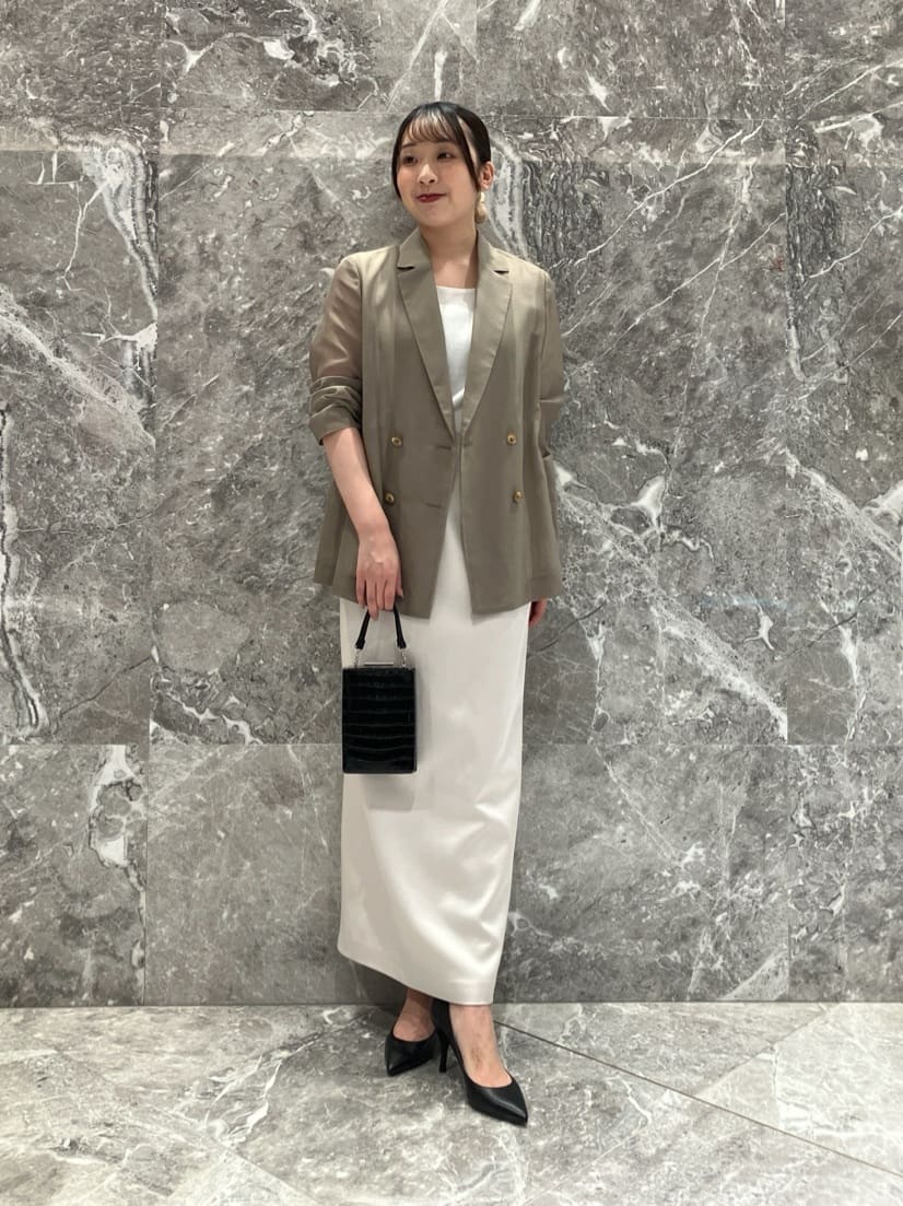 allurevilleの◇ワルツシアーオーガンジャケットを使ったコーディネートを紹介します。｜Rakuten Fashion(楽天ファッション／旧楽天ブランドアベニュー)7236005