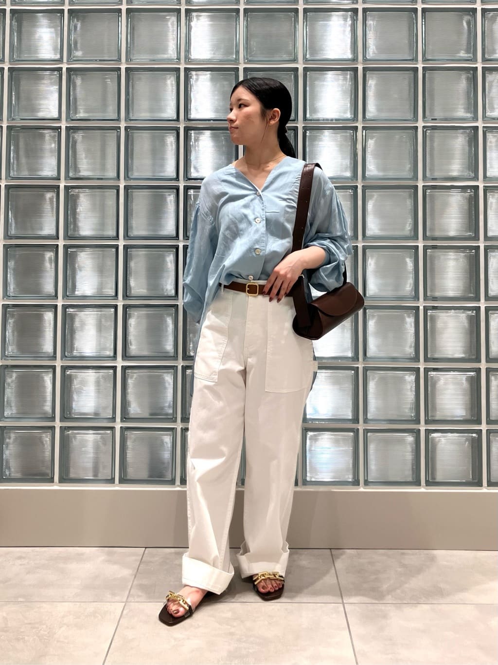 UNITED ARROWS | <conte>シアー Vネックブラウス | Rakuten Fashion