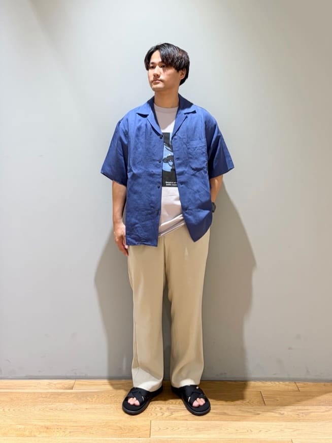 ユナイテッドアローズ yシャツ 半袖 コーデ UNITED ARROWS green label 