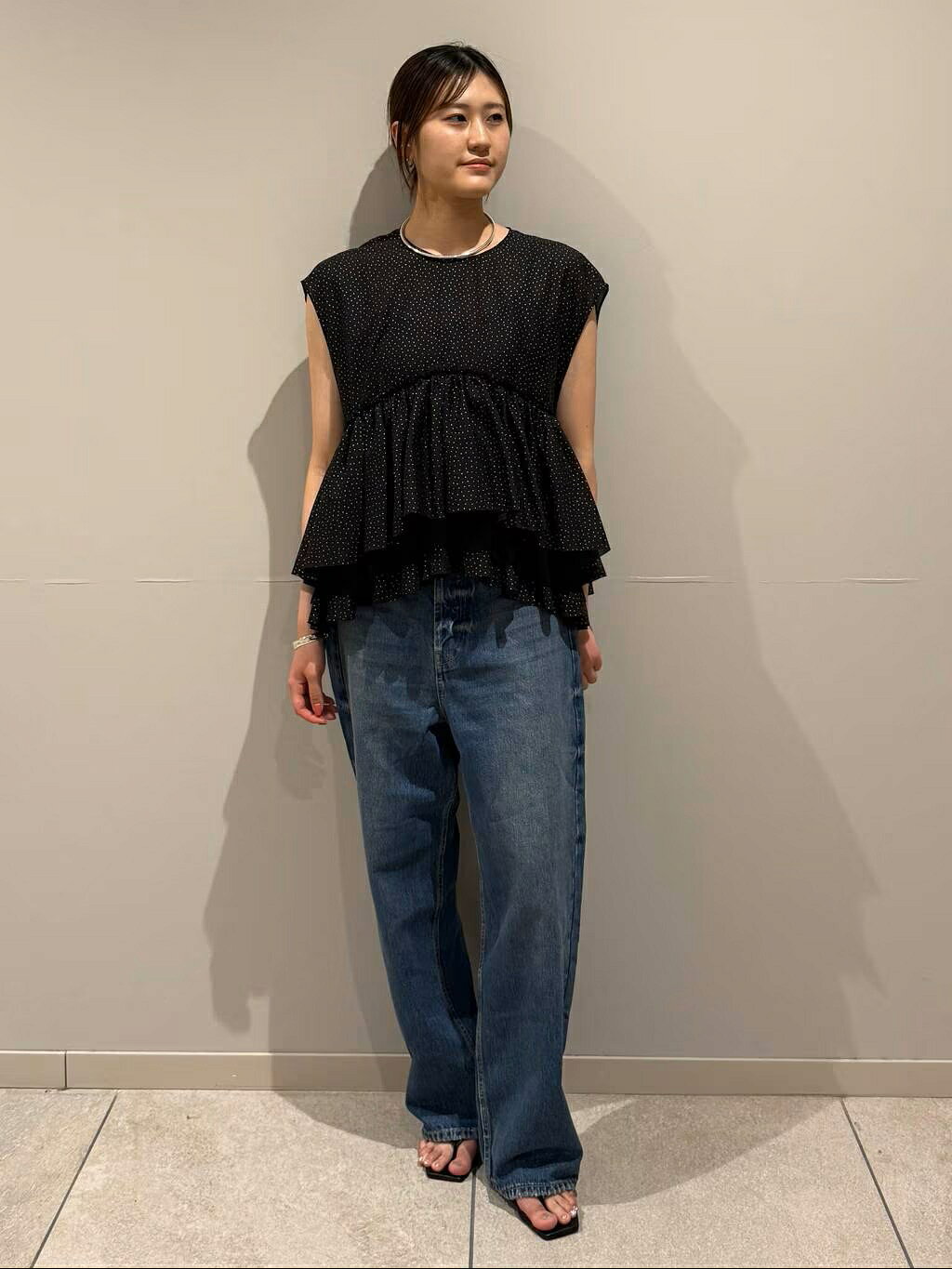 Curensology | シアードットギャザーブラウス | Rakuten Fashion(楽天