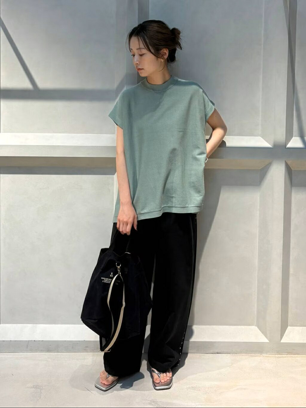 Curensology | コットンワッシャースタッズパンツ | Rakuten Fashion