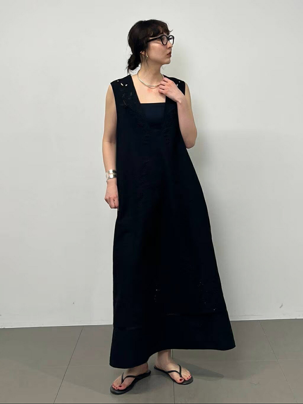 Curensology | コットンカットワークワンピース | Rakuten Fashion