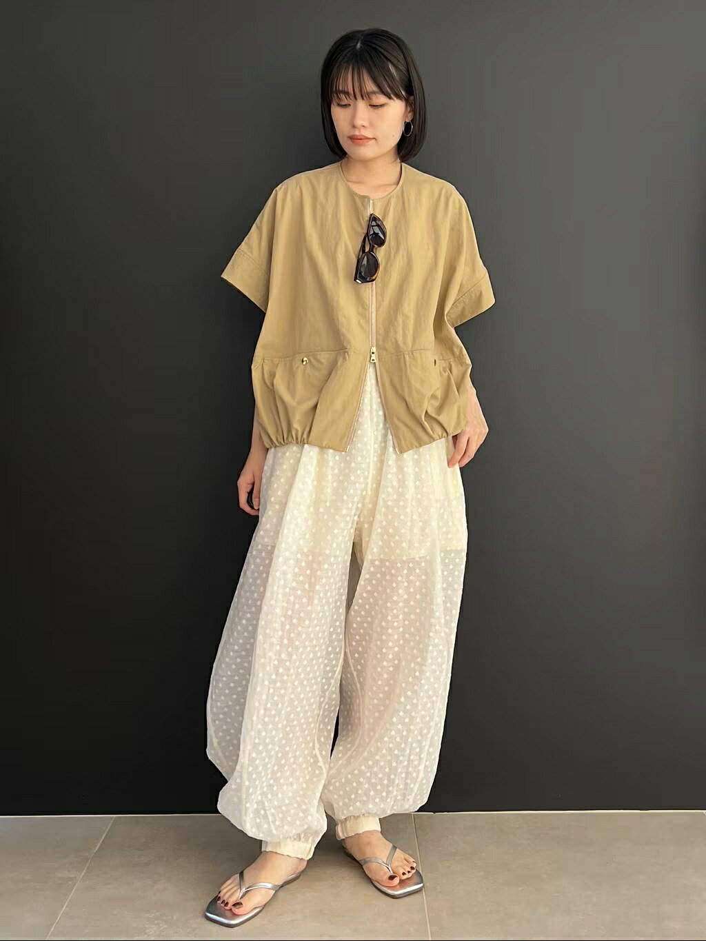 Curensology | タスランジップブラウス | Rakuten Fashion(楽天