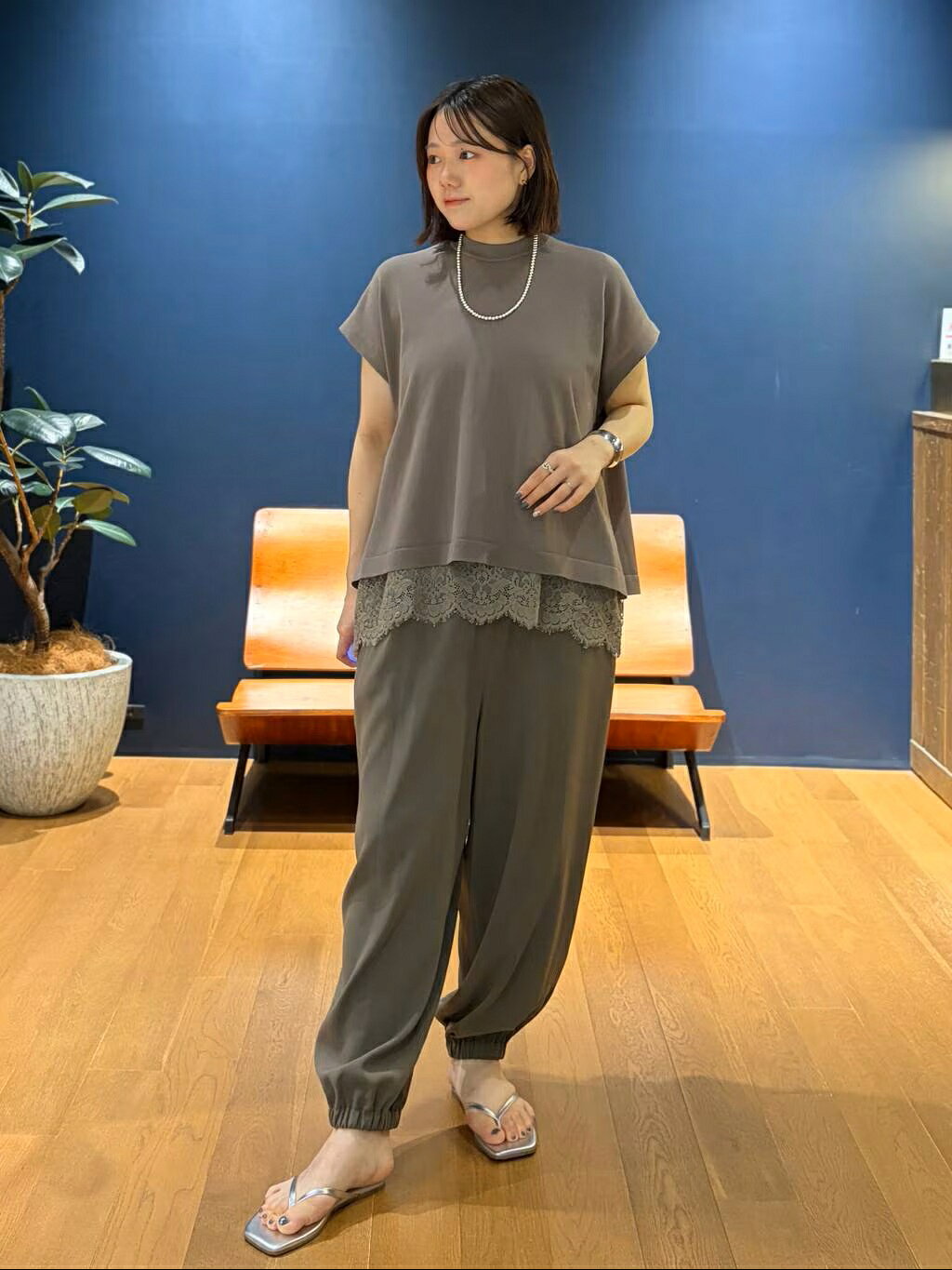 Curensology | ジョーゼットパンツ | Rakuten Fashion(楽天