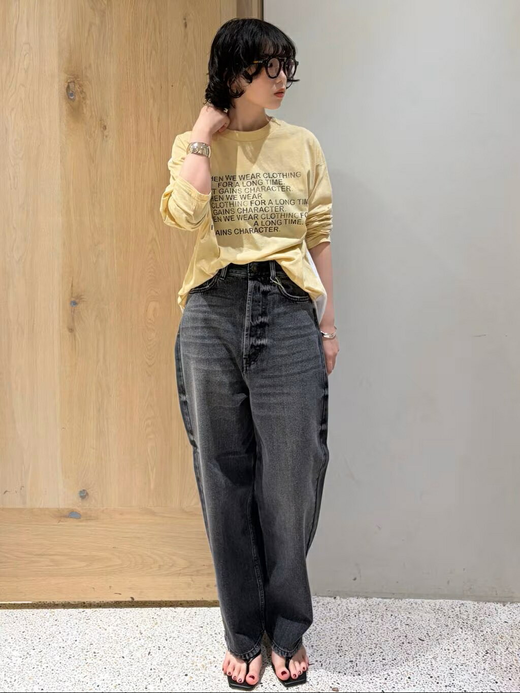 美品⭐︎ Curensologyワイドルーズデニムパンツ 38 Curensology(カレンソロジー)｜〈&RC〉ワイドルーズデニムパンツ
