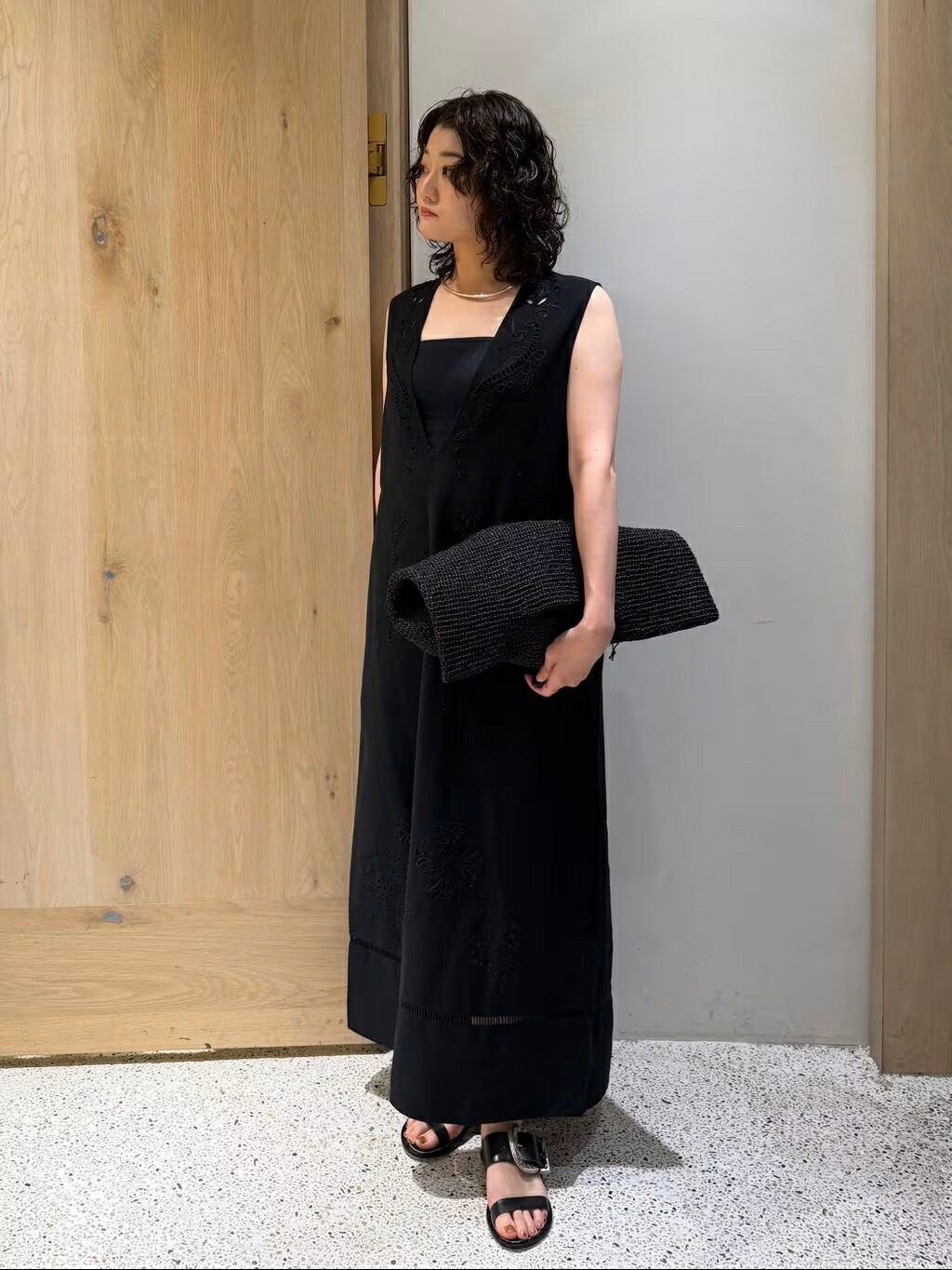 Curensology | コットンカットワークワンピース | Rakuten Fashion