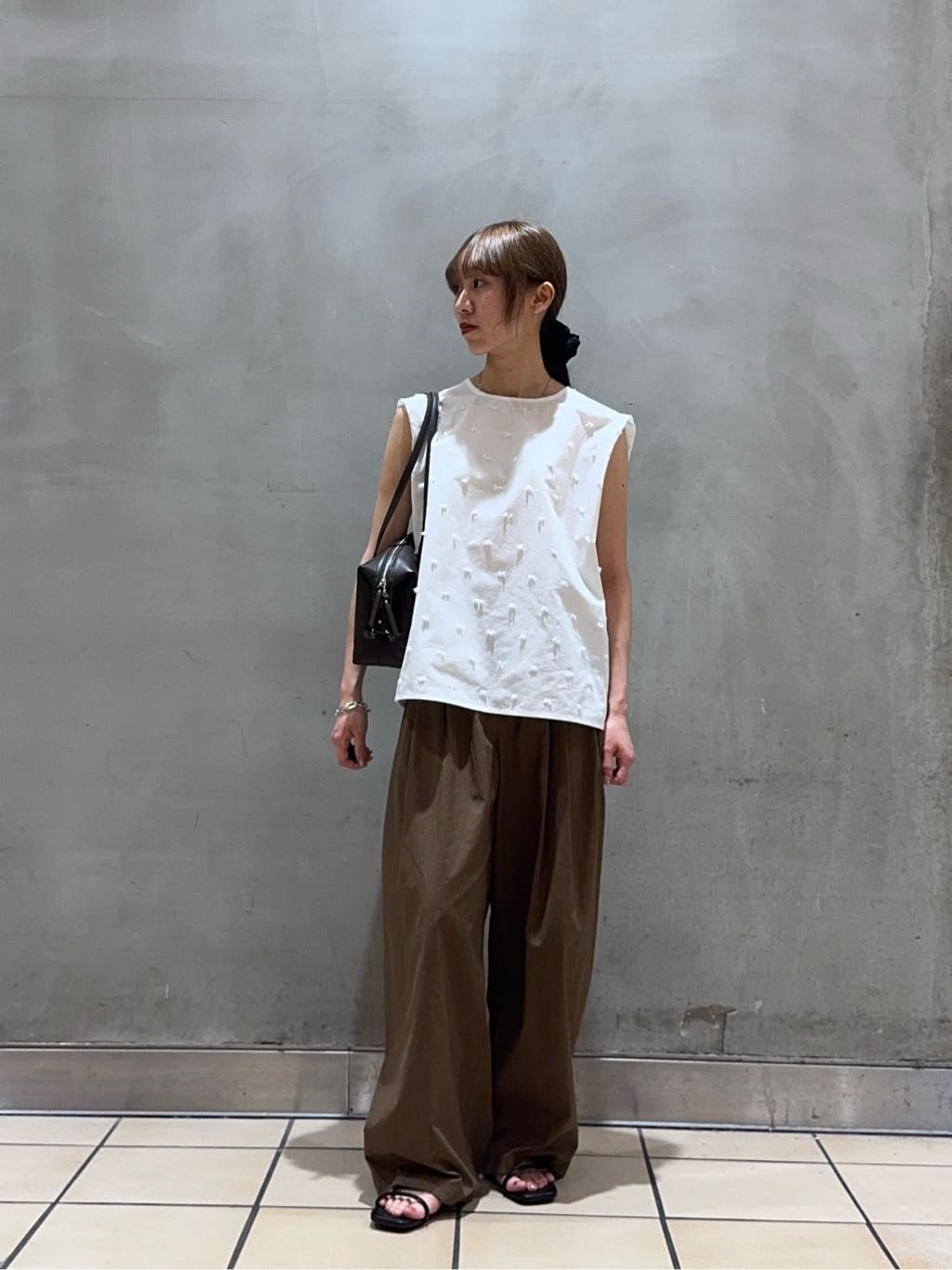 BEAUTY&YOUTH UNITED ARROWS | ドット ジャガード ノースリーブ