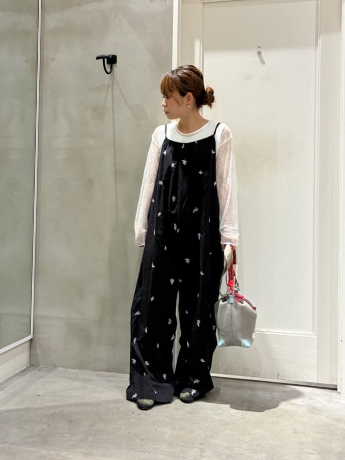 CIAOPANIC TYPY | 【Aguni】刺繍キャミサロペット | Rakuten Fashion