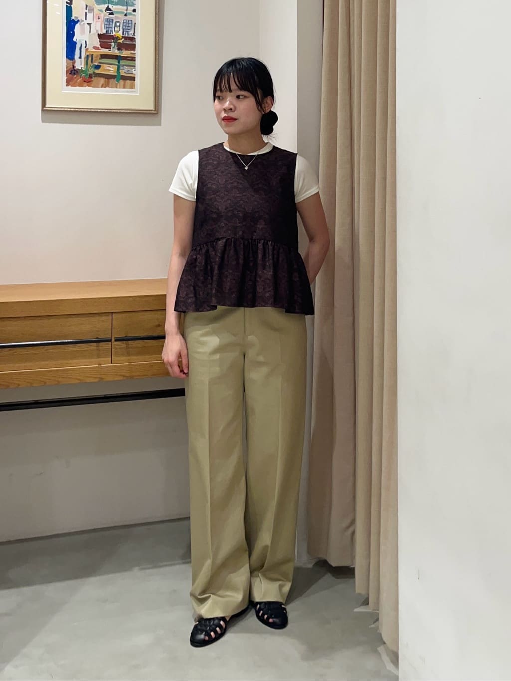 Steven Alan コットン チノトラウザーズ Steven Alan＞コットン チノトラウザーズ