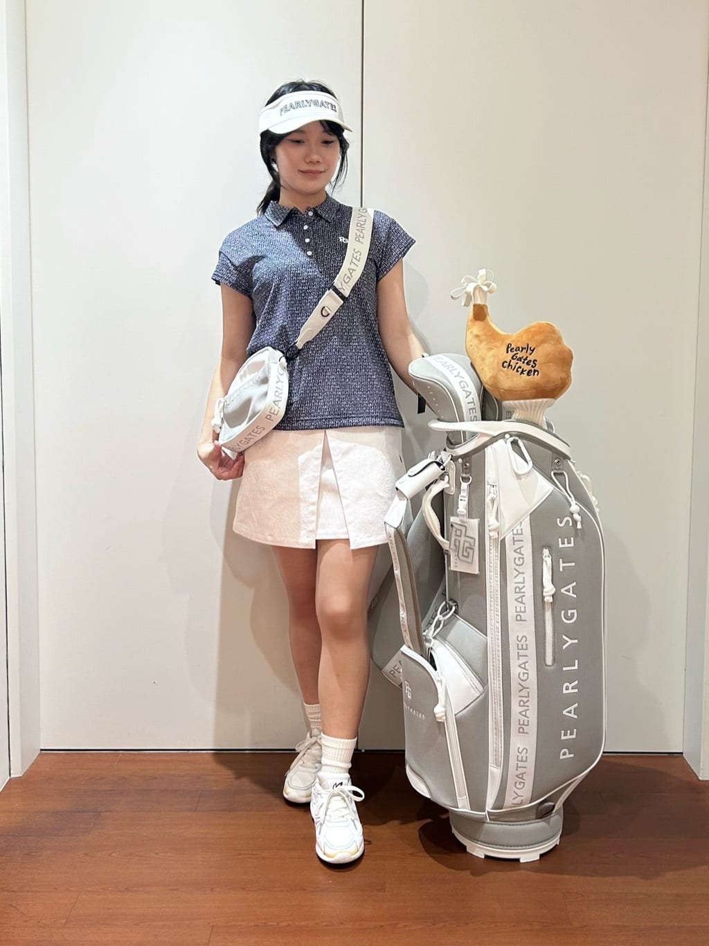 PEARLY GATES | メッシュ×ラバーショルダーバッグ (UNISEX) | Rakuten