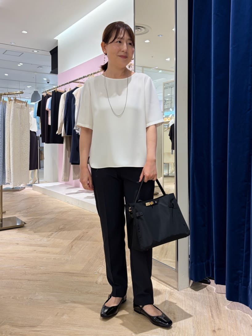 NOLLEY'S | ウォッシャブルダブルクロスTブラウス | Rakuten Fashion