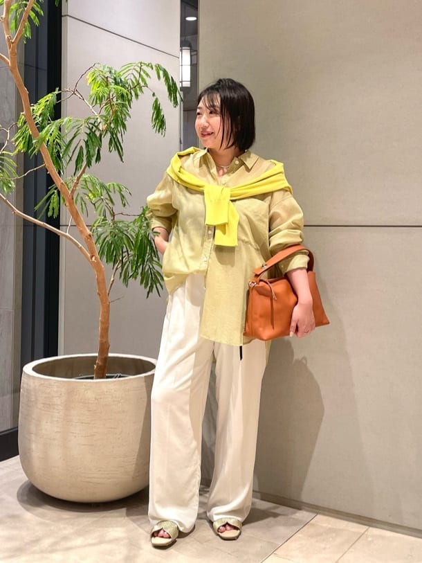 GALLARDAGALANTEの【2WAY】カシュクールローンシャツを使ったコーディネートを紹介します。｜Rakuten Fashion(楽天ファッション／旧楽天ブランドアベニュー)7240493