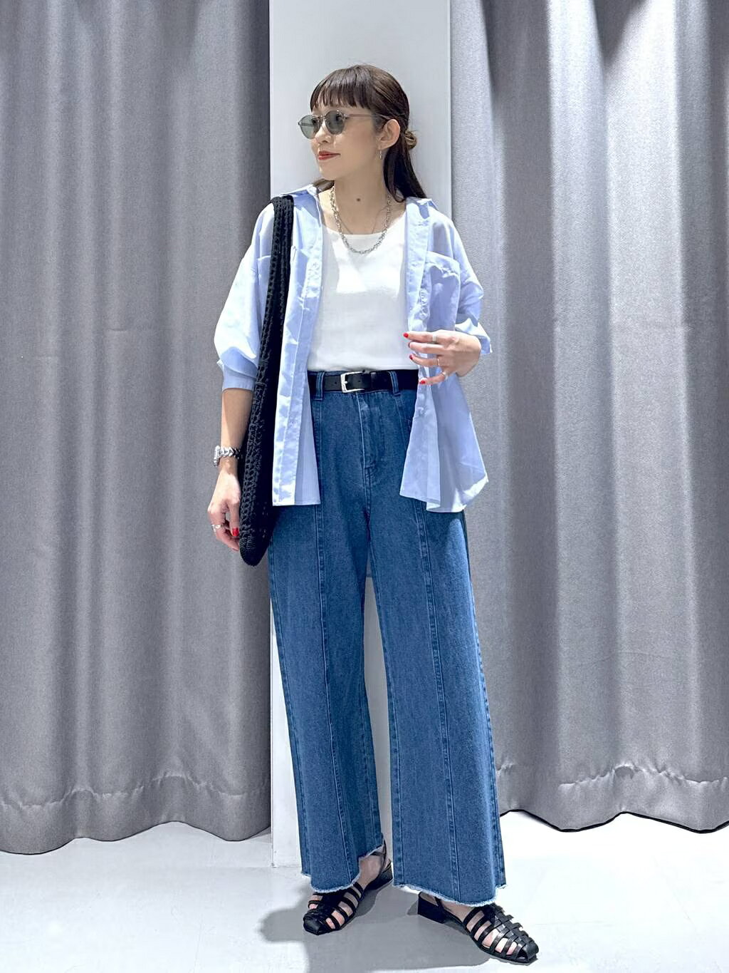LAKOLE | 14ゲージ総針スクエアタンク | Rakuten Fashion(楽天
