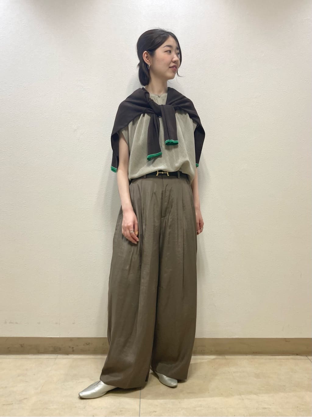 COMME CA | カラートリミング ニットカーディガン | Rakuten Fashion