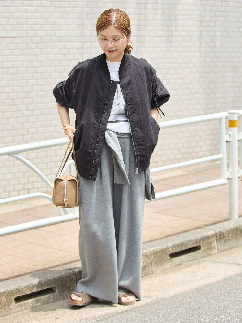 JOURNAL STANDARDの【洗える】Easy Light MA-1を使ったコーディネートを紹介します。｜Rakuten Fashion(楽天ファッション／旧楽天ブランドアベニュー)7240990