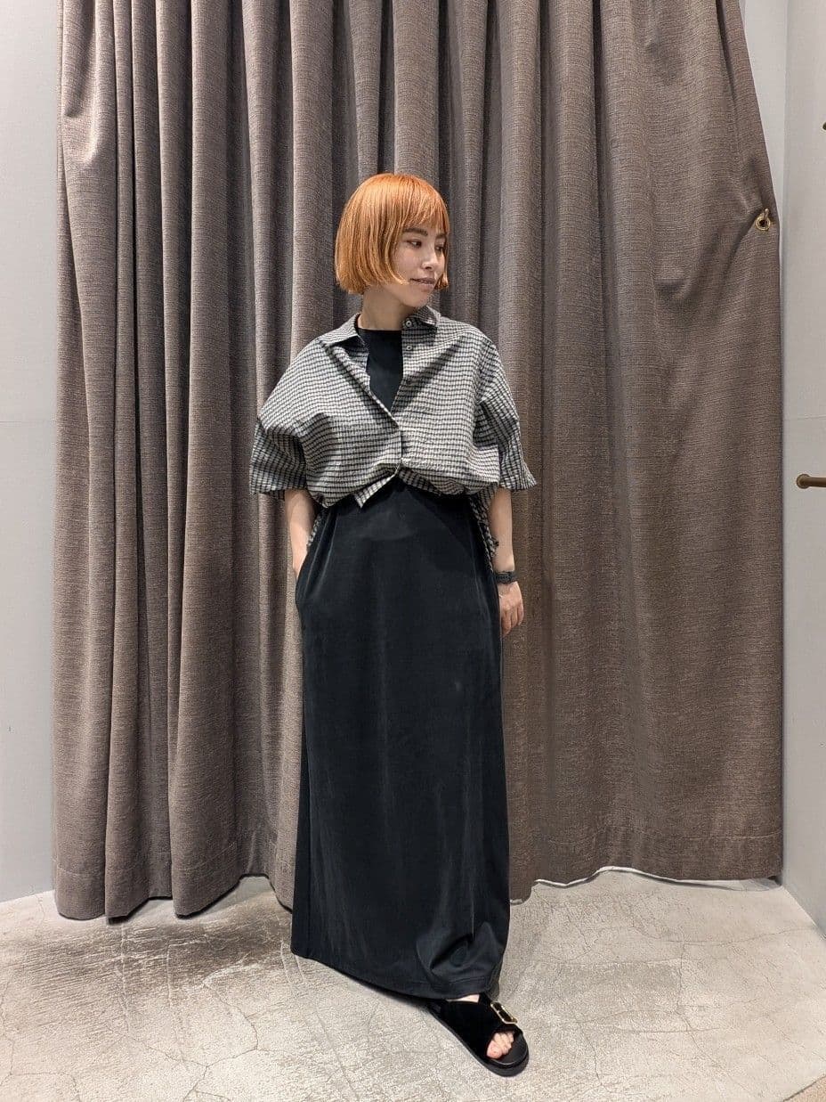 BEAUTY&YOUTH UNITED ARROWS | チェック ドローストリング シャツ