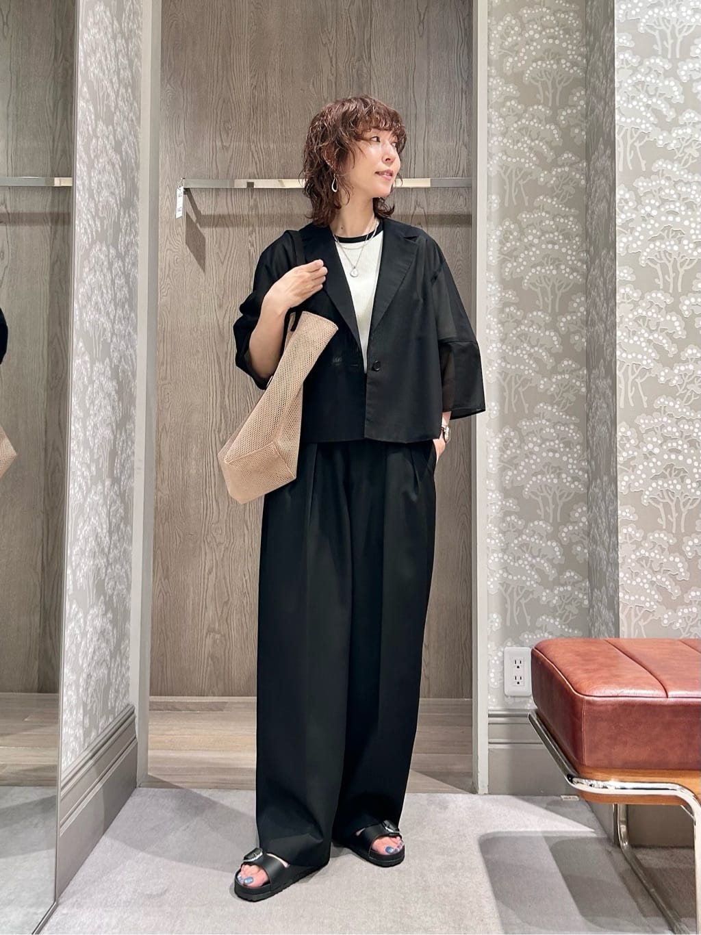 UNITED ARROWS | シアー ショート ジャケット -ウォッシャブル