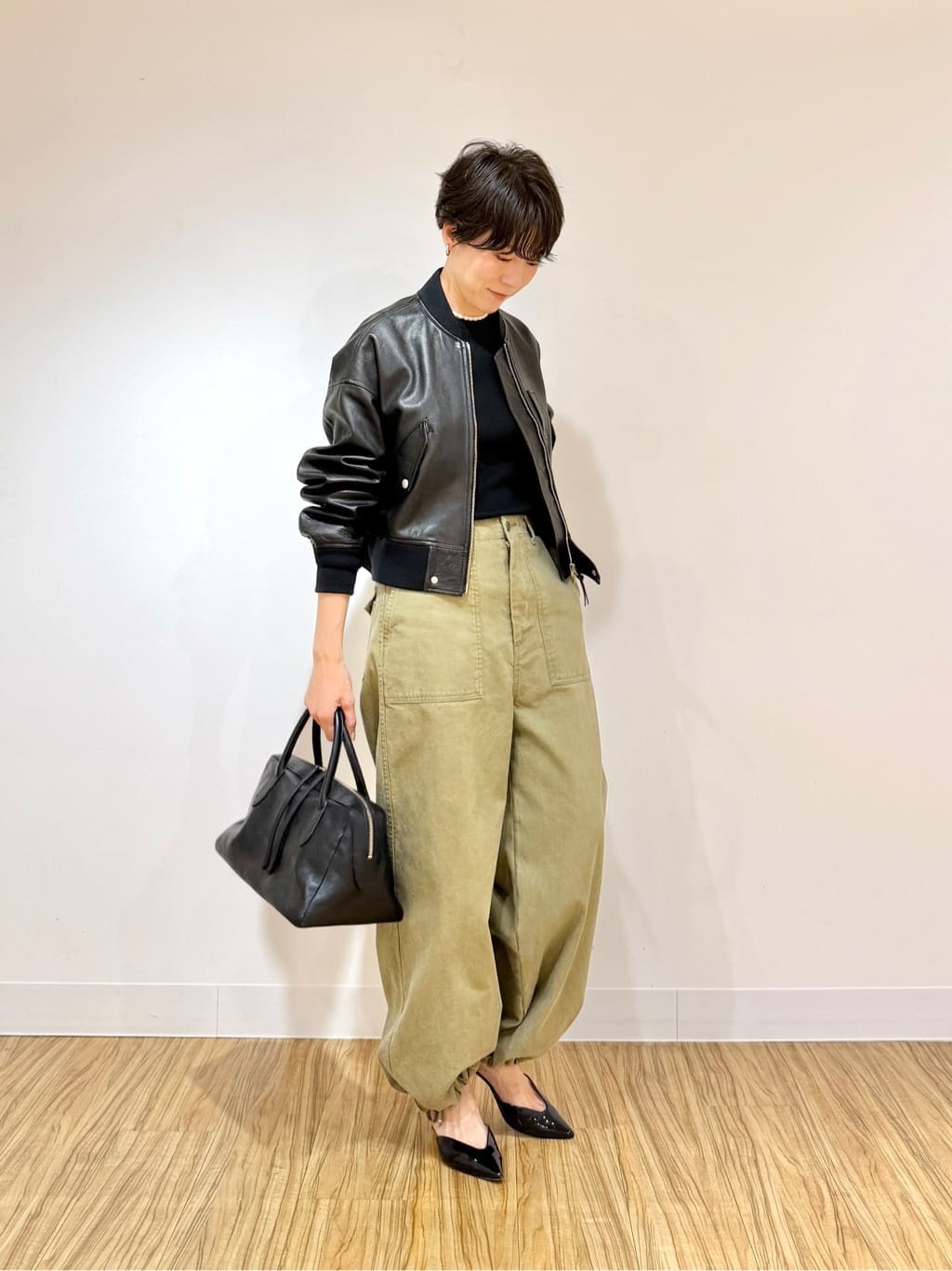 Whim Gazette | コットンテレコクルーネックプルオーバー | Rakuten