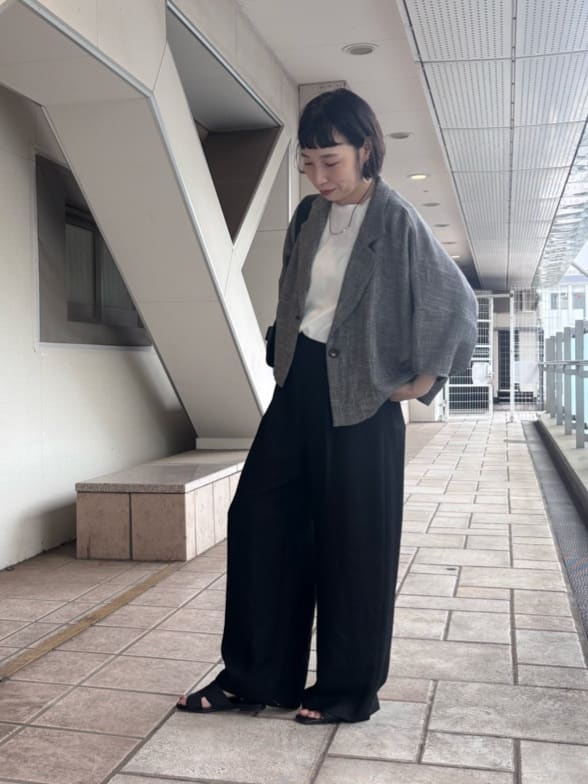 BEARDSLEY | ハーフスリーブツイードジャケット | Rakuten Fashion