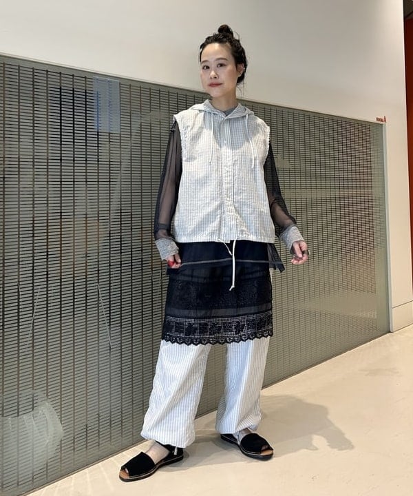 BEAMS WOMEN | ワーク レース エプロン | Rakuten Fashion(楽天