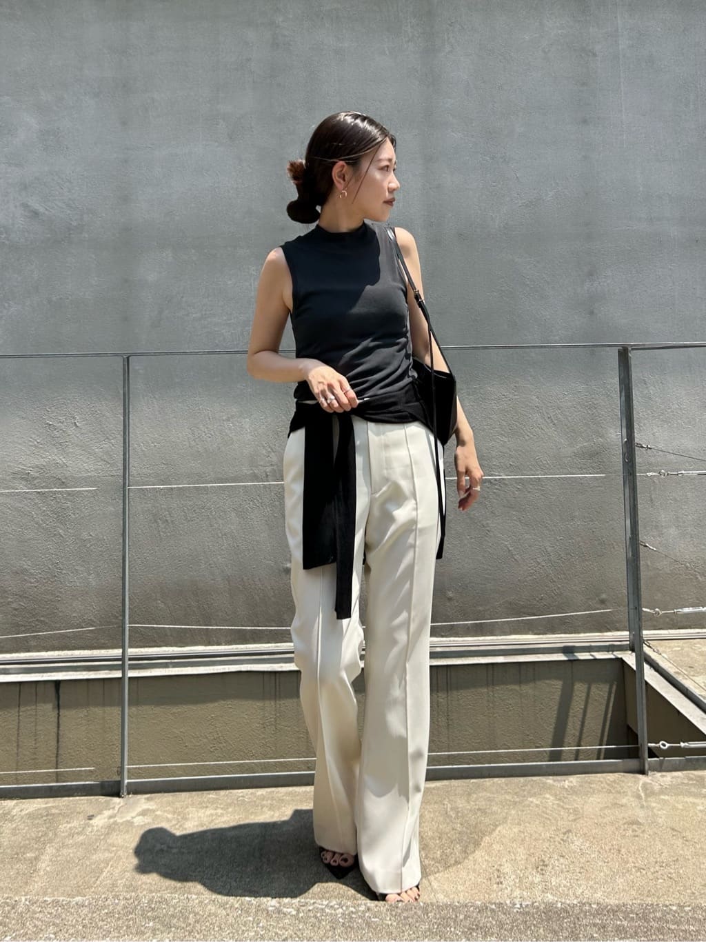Whim Gazette | シアーリブニットカーディガン | Rakuten Fashion(楽天