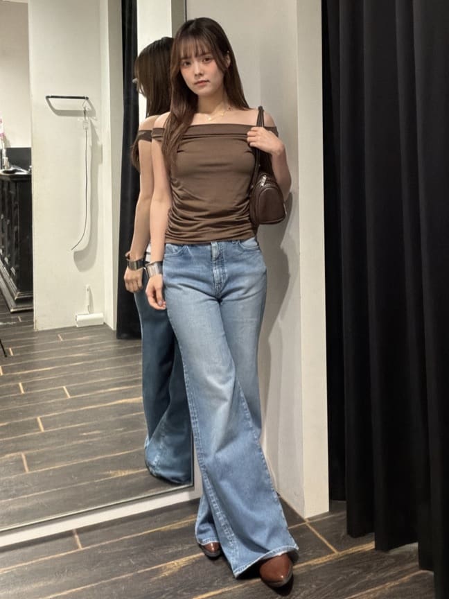 moussy | 【美脚見えデニム】【SNSで話題!】ADVANCED LONG LEG フレア