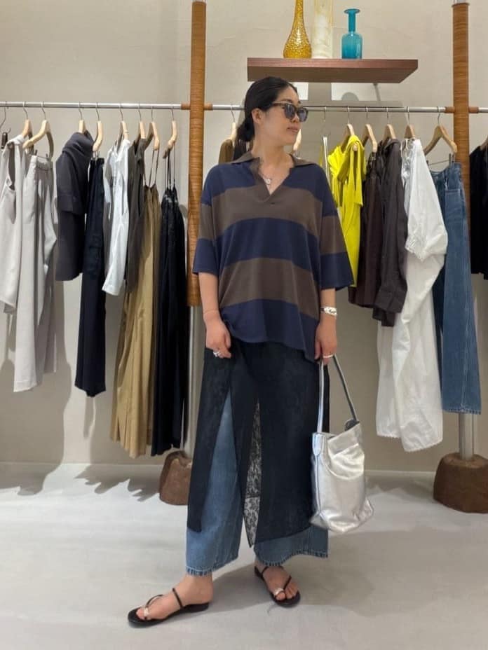 GALLARDAGALANTEのライトデニムを使ったコーディネートを紹介します。｜Rakuten Fashion(楽天ファッション／旧楽天ブランドアベニュー)7242825