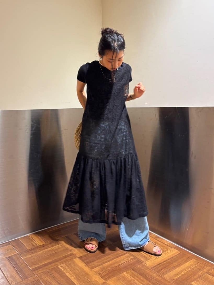 FREAK’S STOREのアイレット ミニ裏毛 ショートスリーブ Tシャツを使ったコーディネートを紹介します。｜Rakuten Fashion(楽天ファッション／旧楽天ブランドアベニュー)7242932