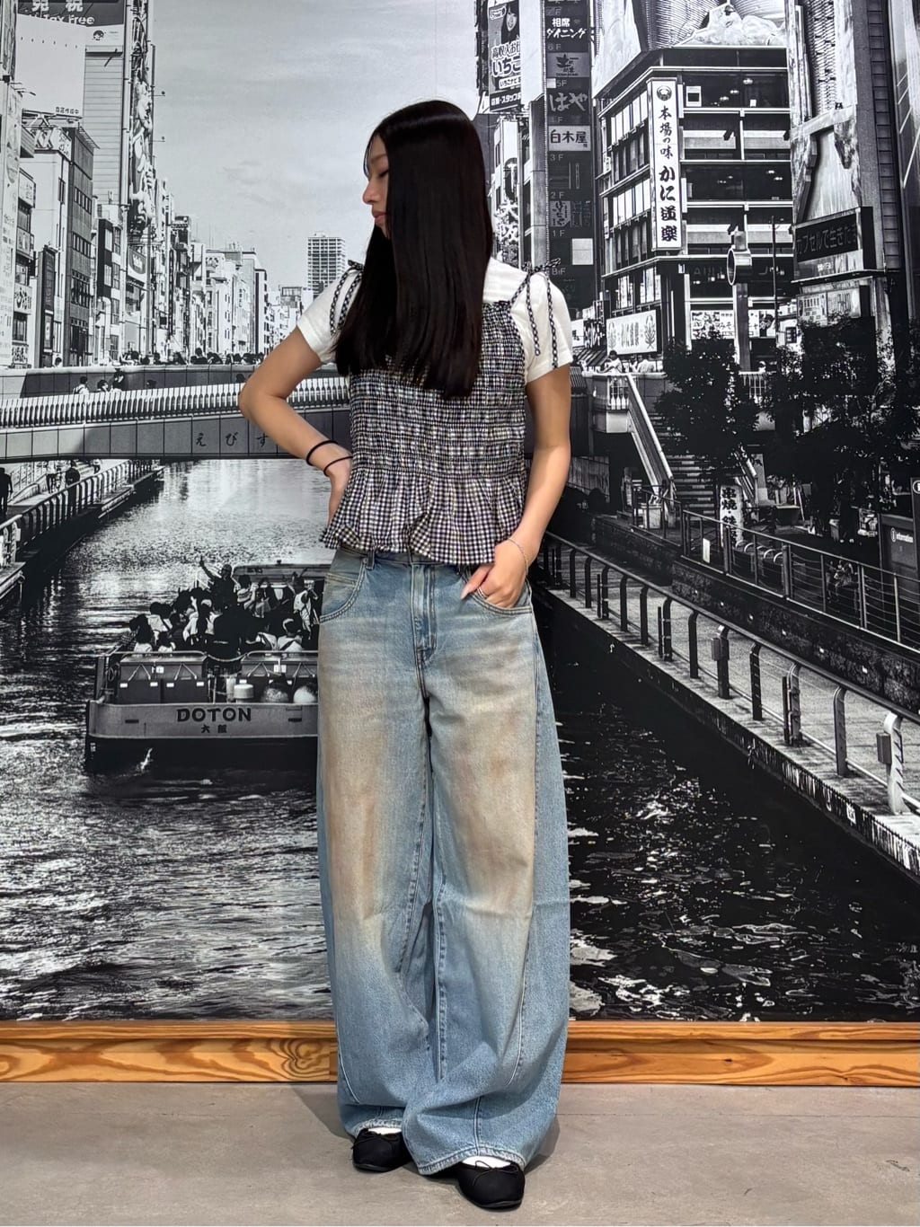 Levi's | SUPER BAGGY バレルジーンズ ライトインディゴ | Rakuten