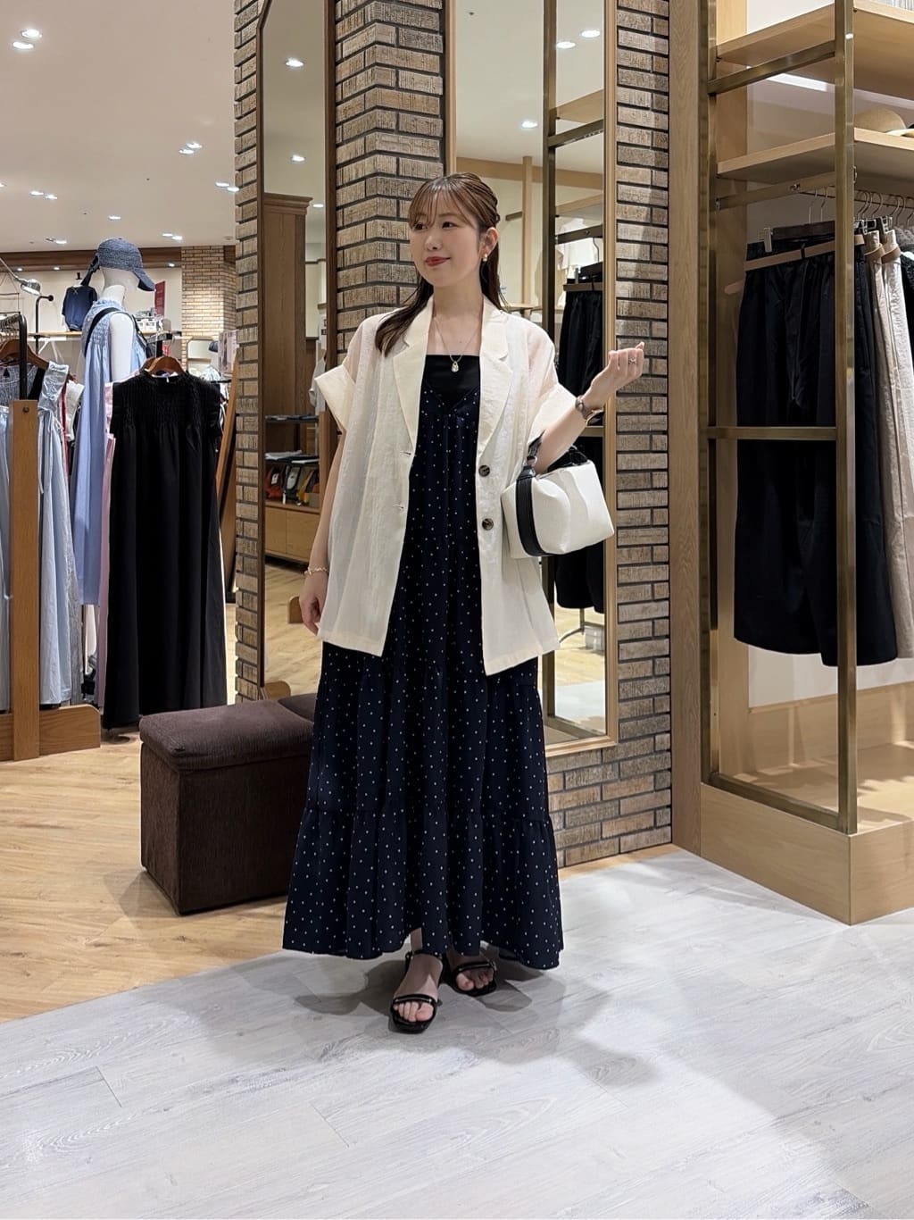 Chez toi | 【ドット/花柄】ASST柄キャミワンピース | Rakuten Fashion