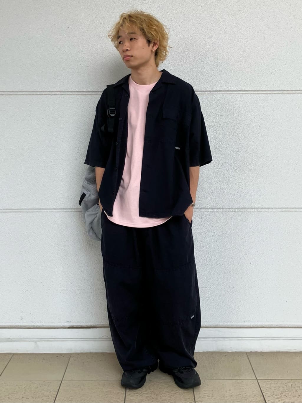 FREAK'S STORE | ワイドシルエット オーバーダイ S/S ワークシャツ