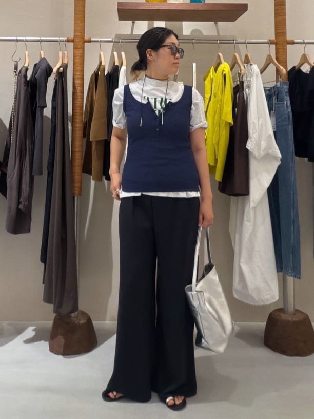 GALLARDAGALANTEの【2.718】ビジュートングサンダルを使ったコーディネートを紹介します。｜Rakuten Fashion(楽天ファッション／旧楽天ブランドアベニュー)7244032
