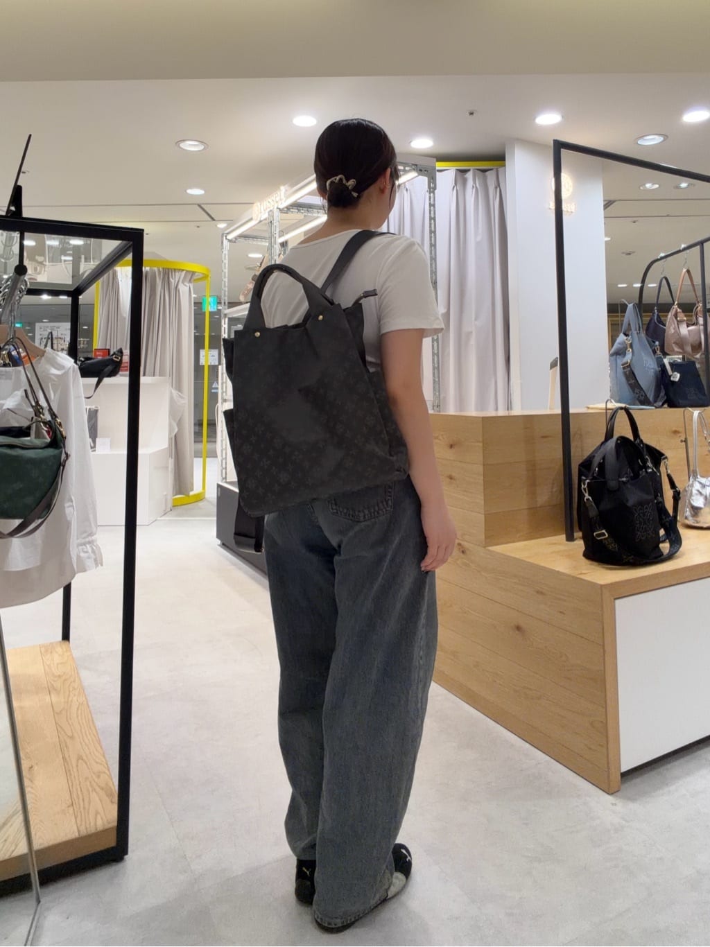 russet | 【撥水】ナイロンジャガード2WAYリュックサック | Rakuten