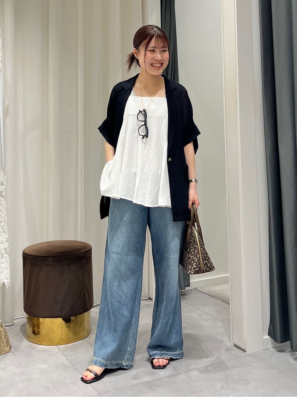 DOUDOUの【インフルエンサーOKOCHI企画】ボアブルゾンを使った