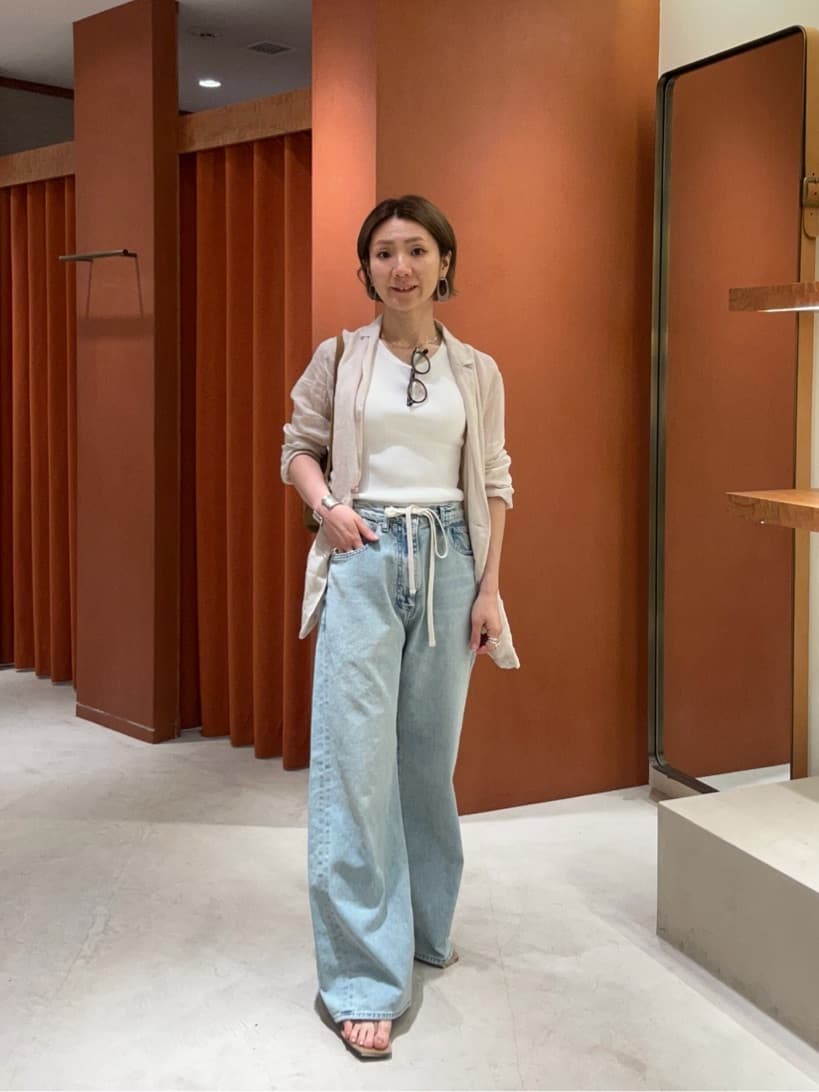Whim Gazette | ドロストデニムパンツ | Rakuten Fashion(楽天