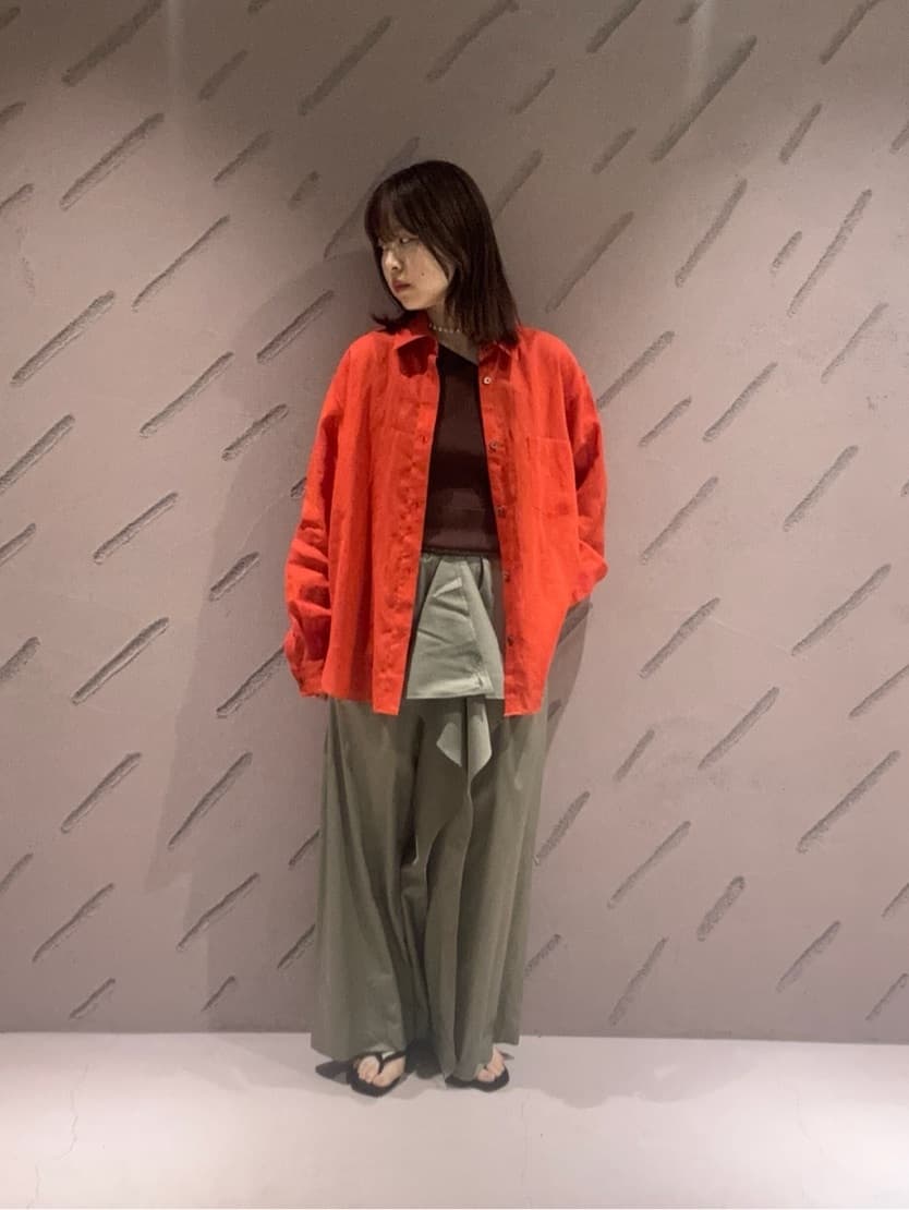 BEAUTY&YOUTH UNITED ARROWS | <6(ROKU)>コットン サテン ラッフル